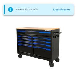 Kobalt Tool Storage Cart/ Work Bench