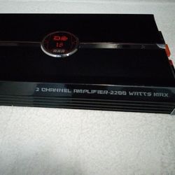 DS 18 GEN 2200.2- 2200 WATT 2 CHANNEL AMPLIFIER 