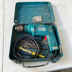 Makita 10mm Hammer Drill with Case
