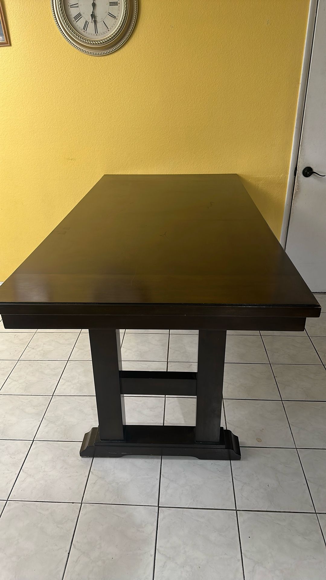 High dining table