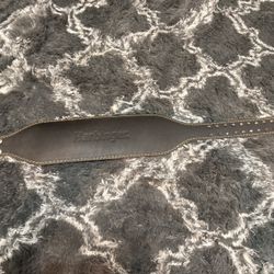 Harbinger 4" Padded Leather Weight Lifting Belt