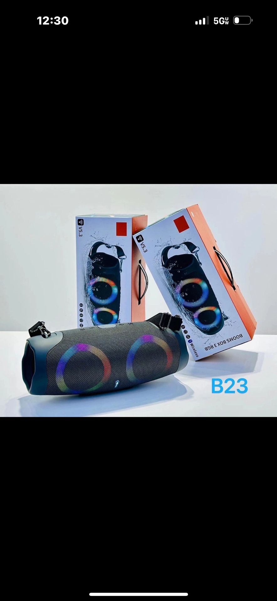 Bluetooth Portable Speaker Amazing Sound With Strap