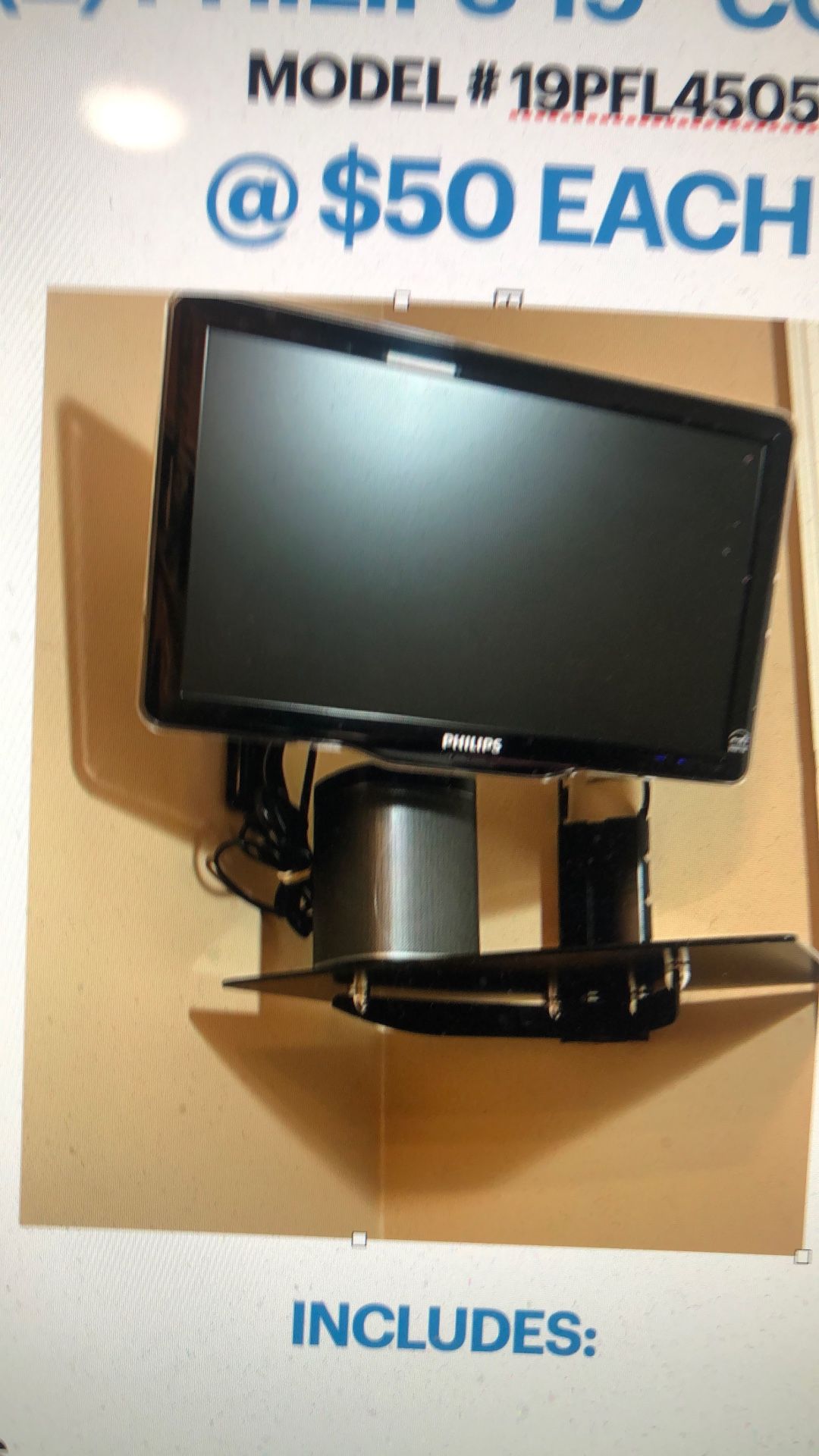 Phillips 19” Color tTV