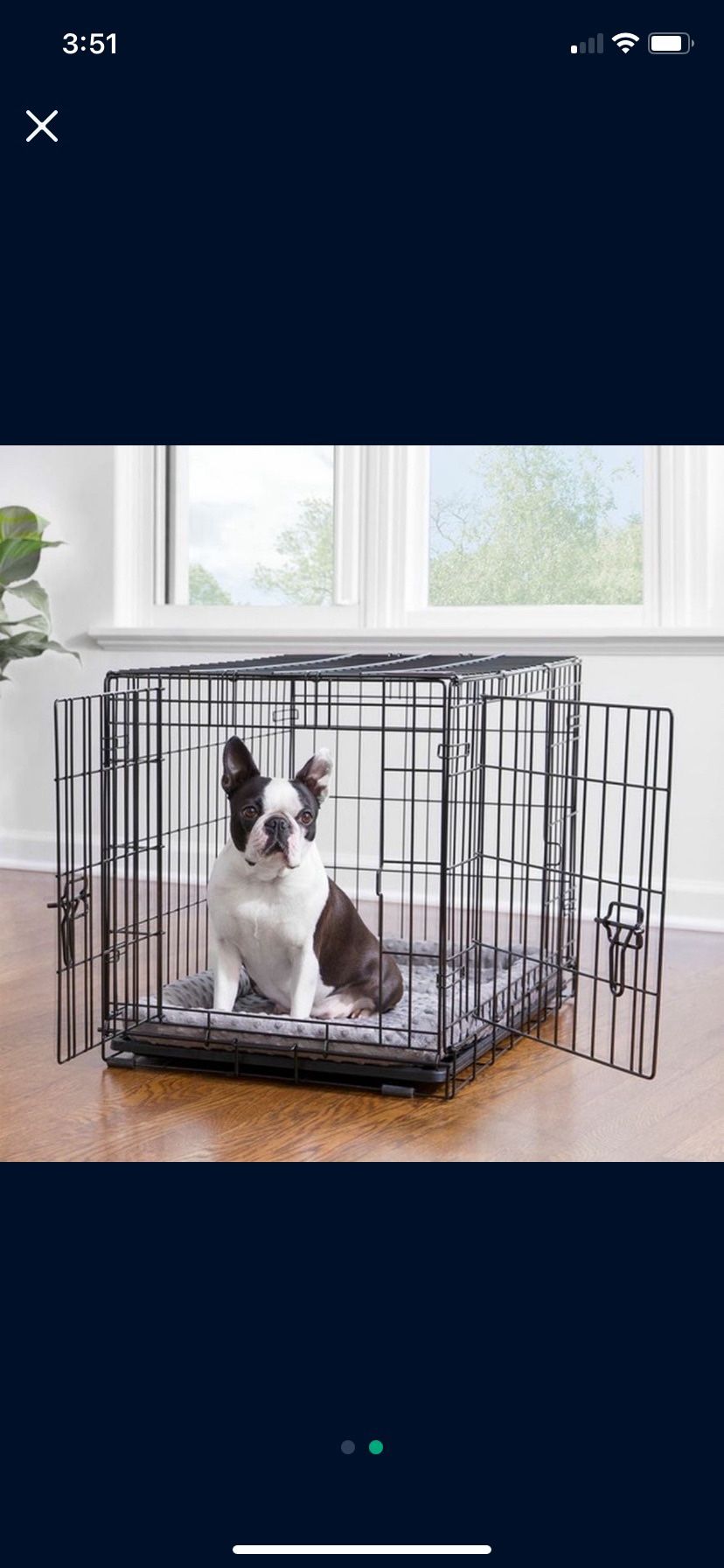 Dog Crate 30 x 19 x 21