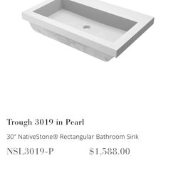 Native Trails Sink/Counter Top OBO