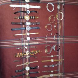 32 Vintage Highly Collectible Quartz Women Watches 