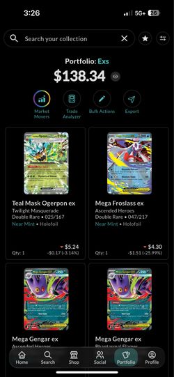 Selling my lot of EXs