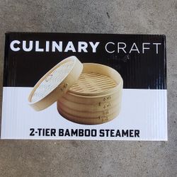 New Bamboo Steamer 