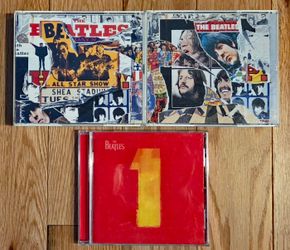 Beatles CD  Lot – Anthology 2, 3 & “1” (Remastered, EX)