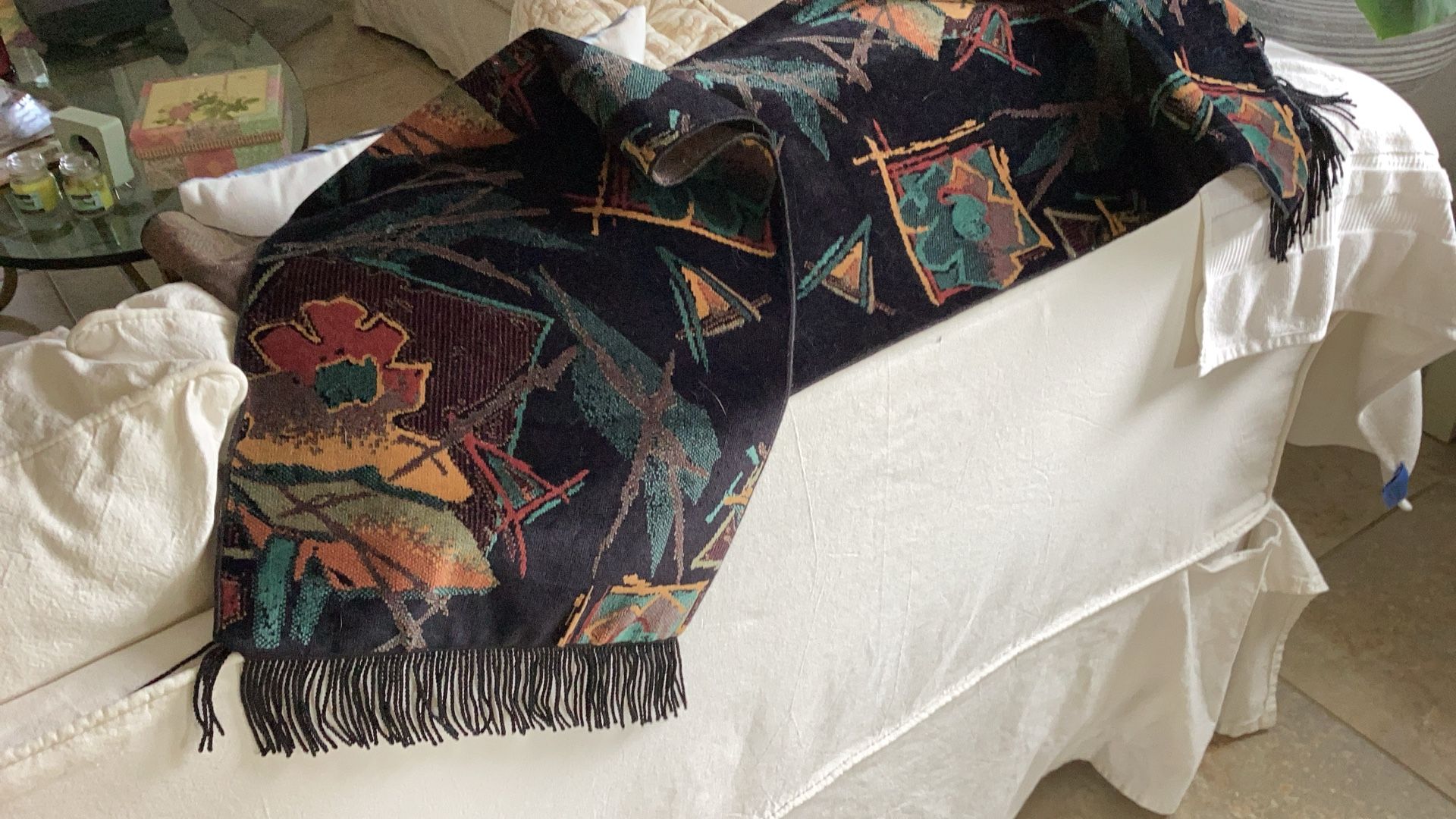 6’ Table Runner In Desert Colors