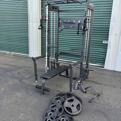 Gym Functional Trainer Smith Machine 