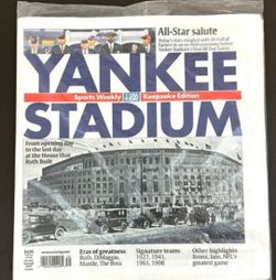 Yankee Stadium~New York~Keepsake Edition~Sports Weekly~USA Today~2008 Season~New