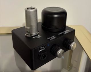 Tube Microphone / Guitar Preamp WITH Compression Single Channel Home Brew!