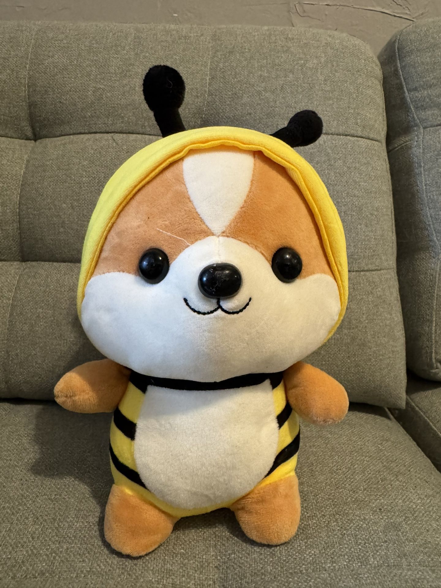 Corgi As Bee Plush