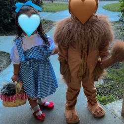 Cowardly lion wizard of oz toddler