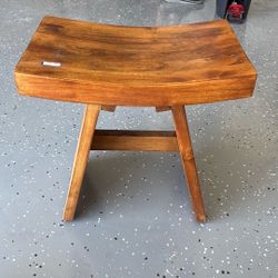 Teakwood Shower Stool