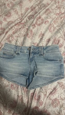 Light Wash Denim Jean Shorts