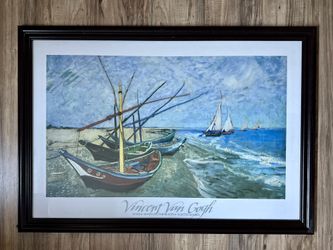 Art Posters In Wooden Frame With Glass front