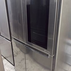 Lg Side-By-Side Knock Knock Refrigerator