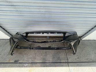 TOYOTA VENZA FRONT BUMPER COVER 2021 22 2023 with holes for sensors Used Oem