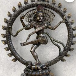 Shiva as Nataraja Lord of Dance Murti. Lord Shiva Statue 47" Nepal