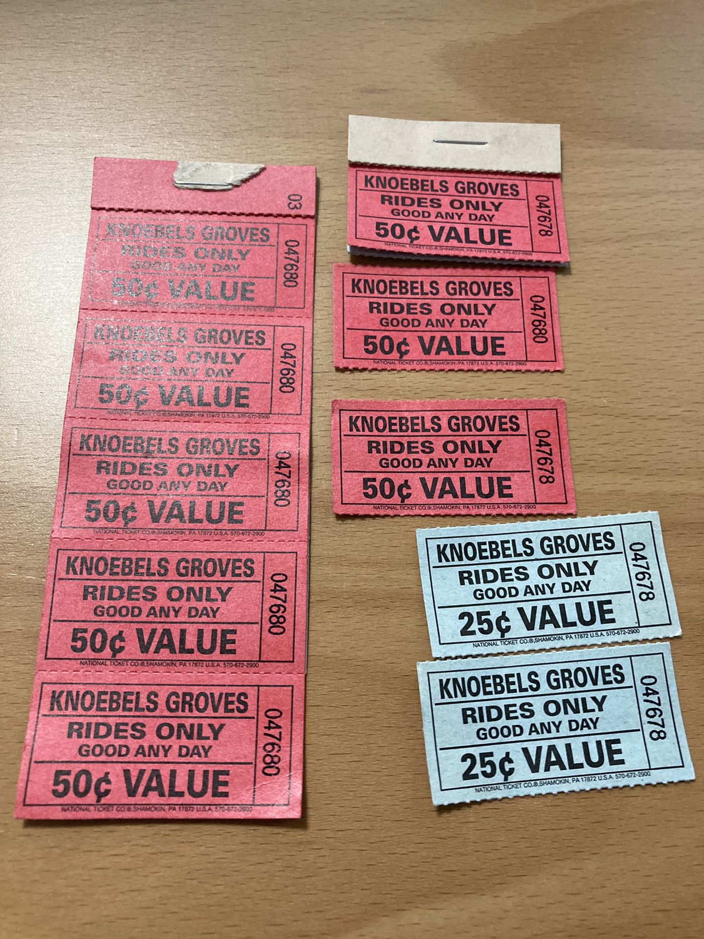 Knoebels Groves Tickets (value $46)