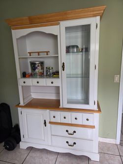 White dresser