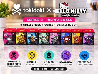 Tokidoki x Hello Kitty Series 3 Blind Boxes Complete Set