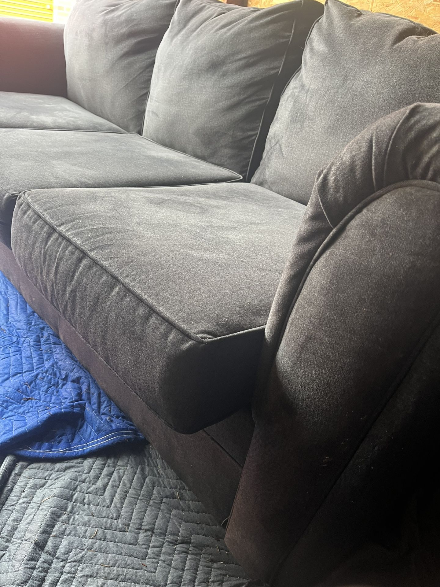 Comfortable Grey Couch