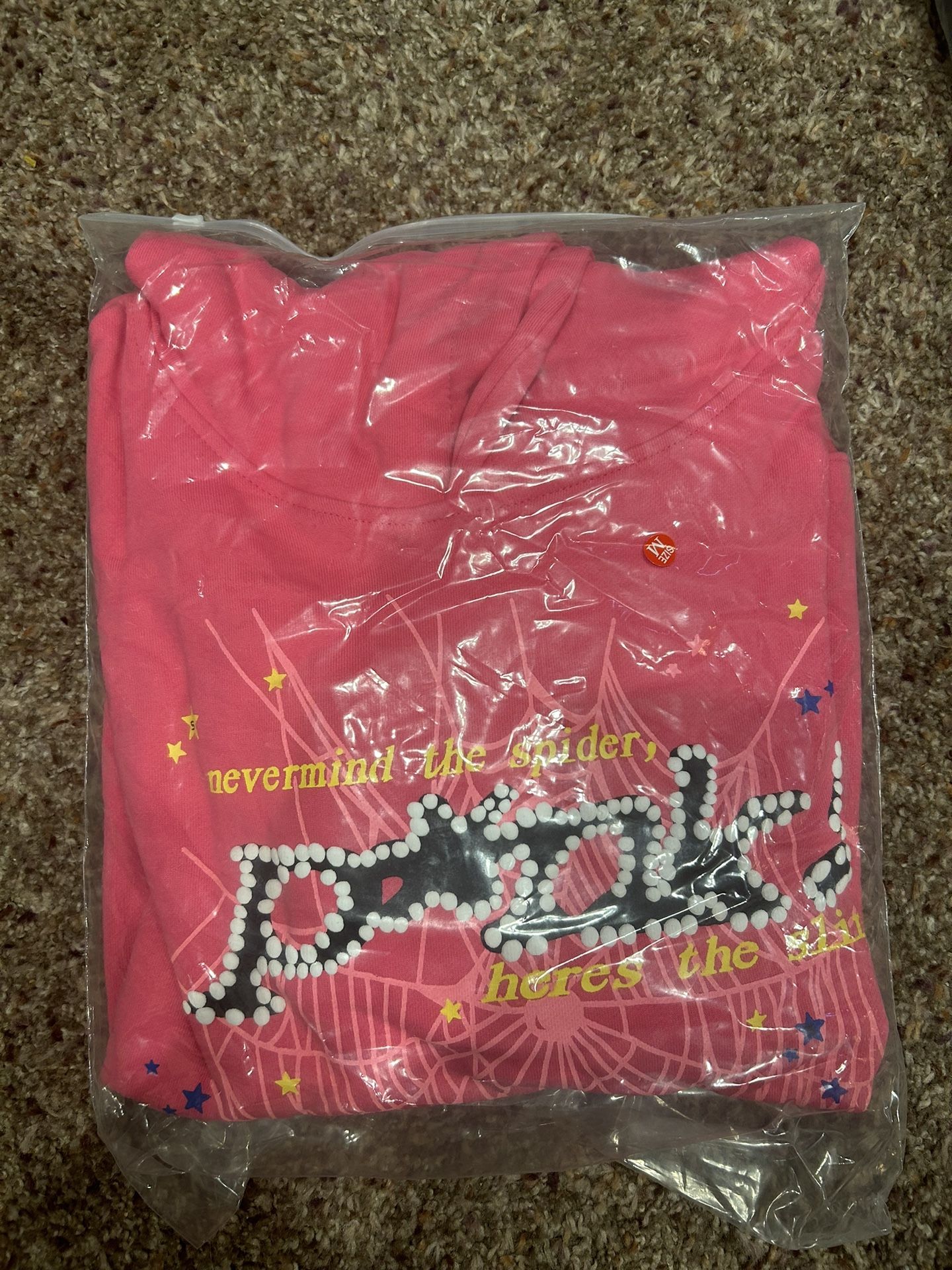 Sp5der P*NK Hoodie ‘Pink’