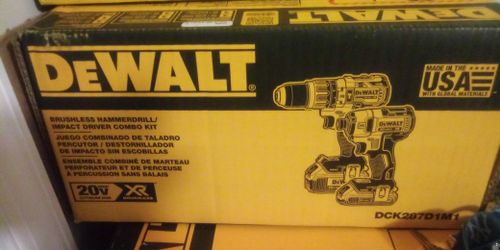 Dewalt combo XR 20v brushlees