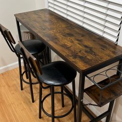 Kitchen Table + 2 Chairs