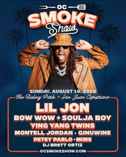 OC Smoke Show Lil Jon Sunday August 16