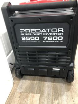 9500 Watt SUPER QUIET Inverter Generator with CO SECURE Technology