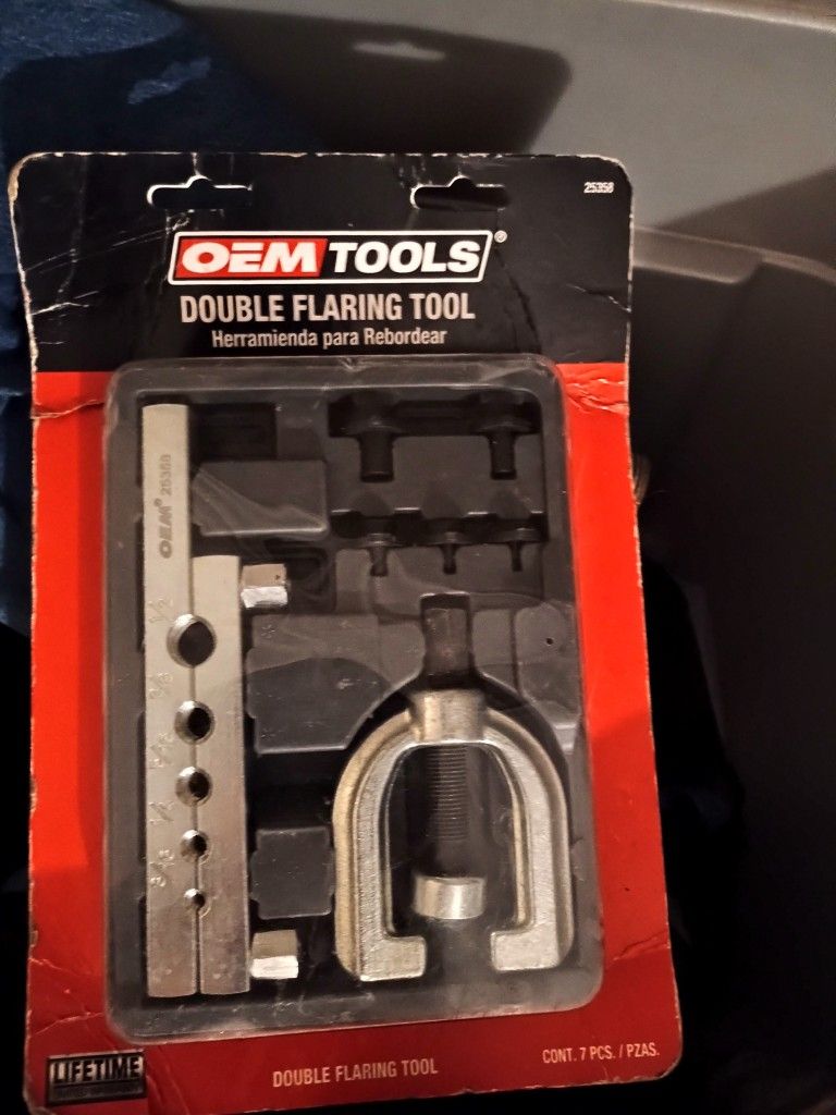 OEMTOOLS Double Flaring Tool Set 7 Piece