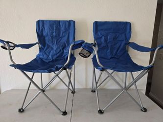 2 Ozark Trail Folding Camp Chairs – Excellent Condition ($15 Set)