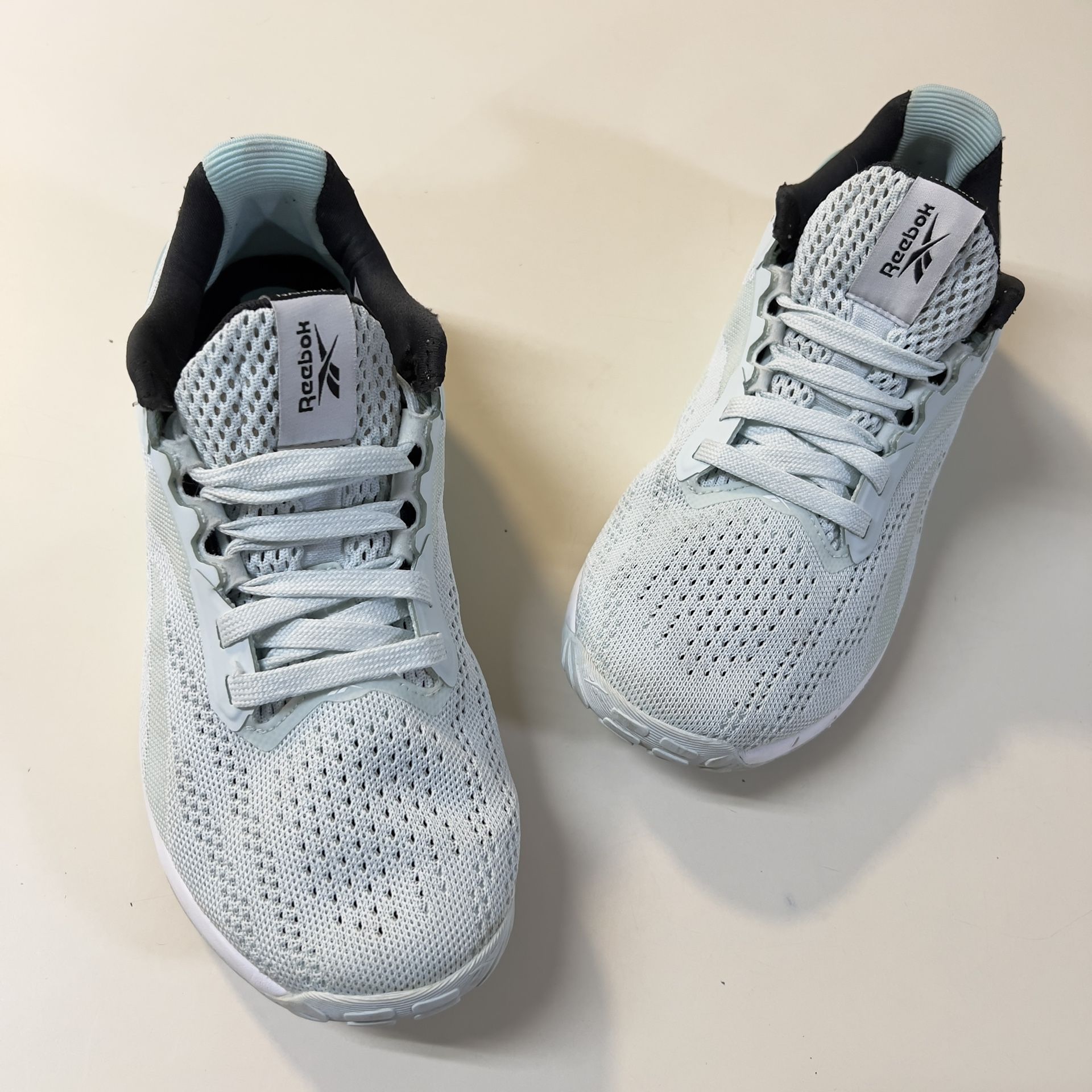 REEBOK NANO X1 Women’s Chalk Blue White Training Workout Athletic Shoes size 7.5