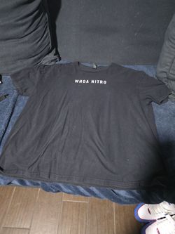 Whoa Nitro Starbucks Barista Black Graphic T-Shirt