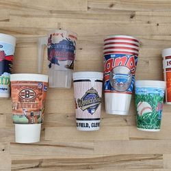 Vintage Souvenir Cups, CLEVELAND