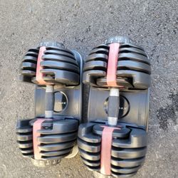 Bowflex Dumbbells 52.5 Lbs 