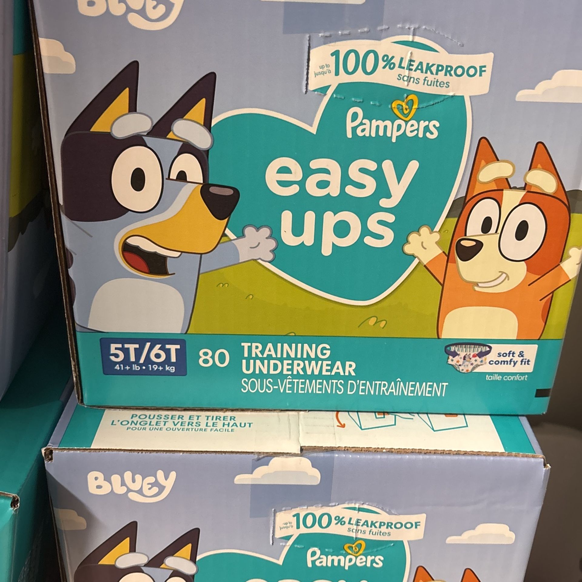 Pampers Easy Ups Size 5t/6t 80 Count $35