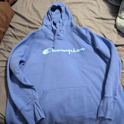 Blue Champion Hoodie - Women's Plus 2x