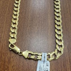 14kt Curb Style Chain