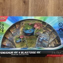 NEW RELEASE Pokemon SV: Venusuar Ex And Blastoise Ex Premium Collection x 3 Boxes Bundled 