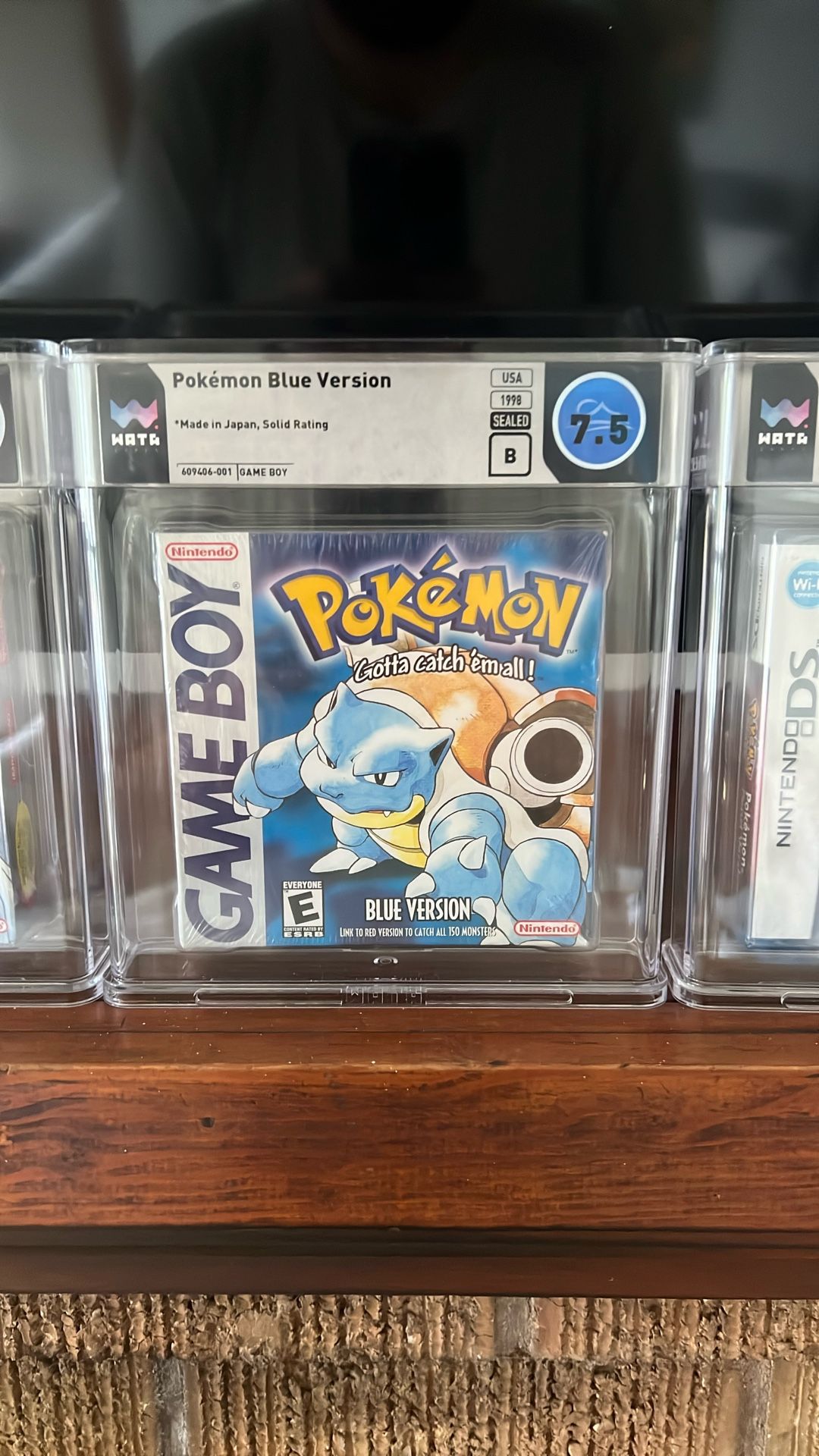 7.5 Pokémon Blue Sealed