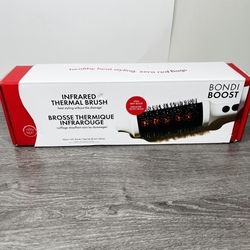 BONDIBOOST Infrared Thermal Brush, Heated Thermal Round Brush for Smooth + Shiny Hair