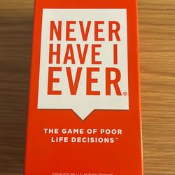 Never have I ever