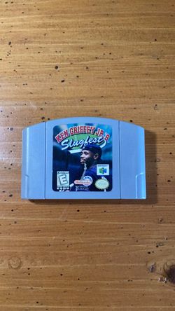 Ken Griffey Jr.'s Slugfest N64 Cartridge