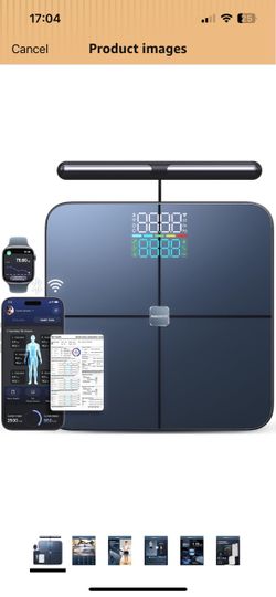 Smart Body Scale with fat %