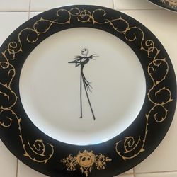 Nightmare Before Christmas Plates